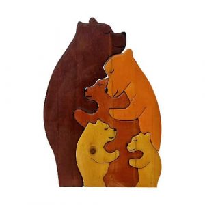 Familias Armable de Madera (5 personajes)