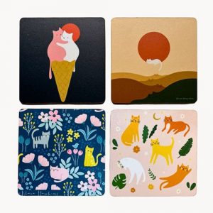 Posavasos Gatitos (Pack de 4)