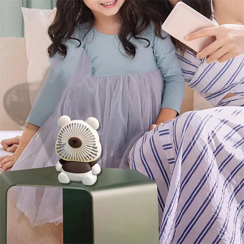 Mini ventilador de escritorio Oso - Imagen 6
