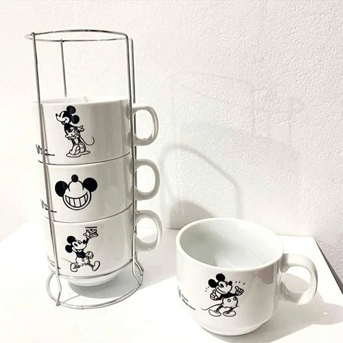 Tazas apiladas Mickey Mouse
