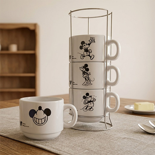 Tazas apiladas Mickey Mouse