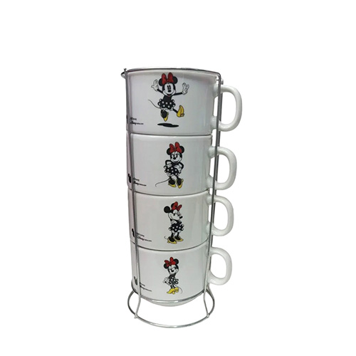 Tazas apiladas Minnie Mouse